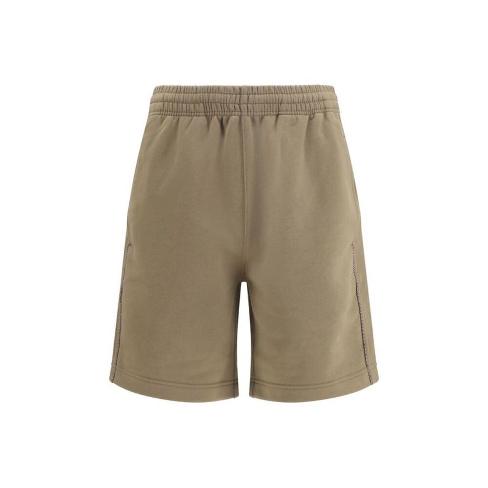 Burberry Brown Cotton Bermuda Men's Shorts